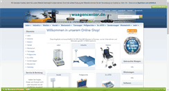 Desktop Screenshot of gebrauchte-waage.de
